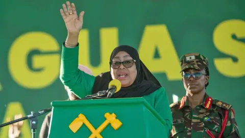 Tanzania's Samia Suluhu Hassan Faces Election with Little Opposition: More of a Coronation