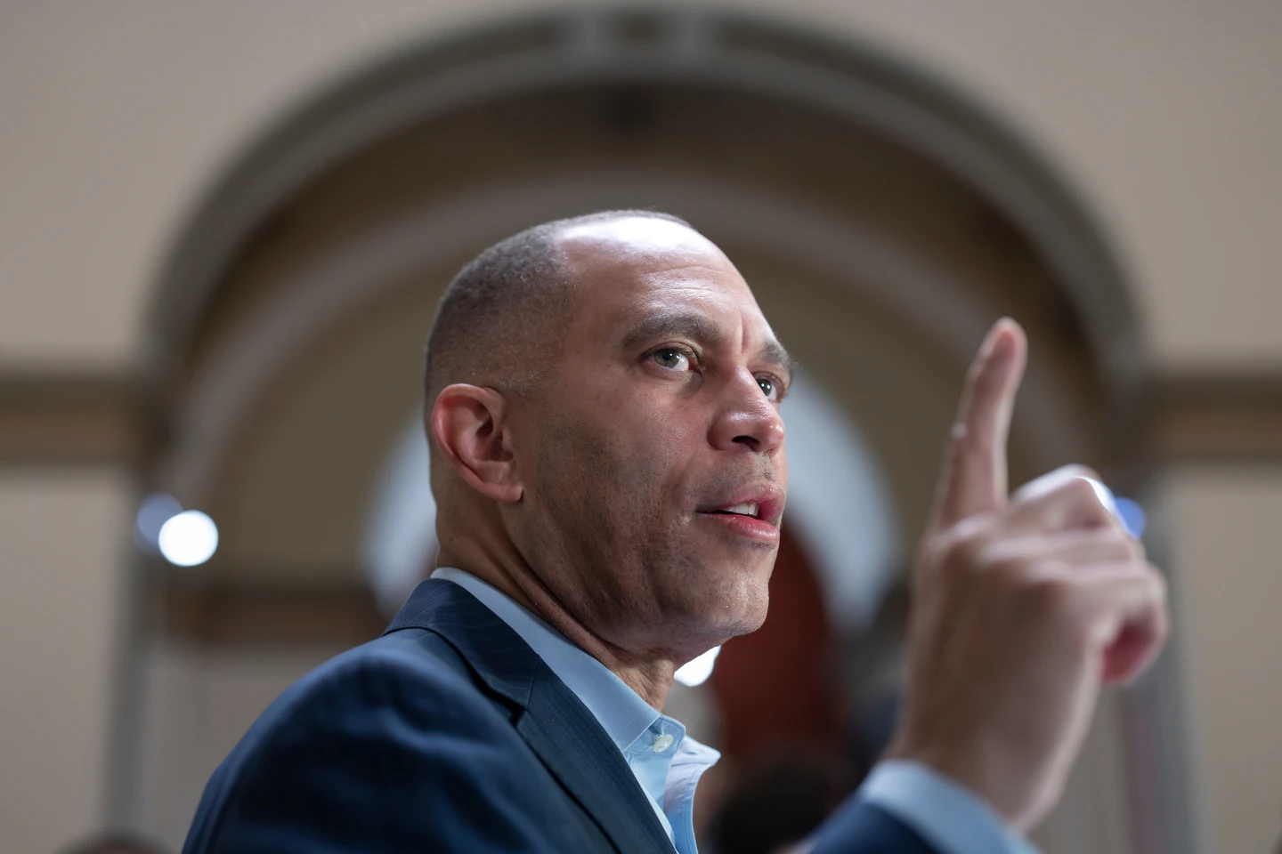Former Capitol Riot Convict Arrested for Death Threat Against Hakeem Jeffries