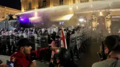 Violence Erupts in Tbilisi as Protesters Attempt to Storm Presidential Palace