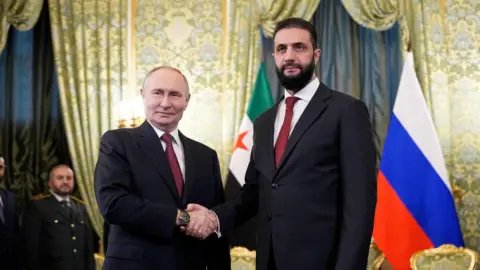 Syria's Ahmed al-Sharaa Meets Putin in Historic Moscow Talks