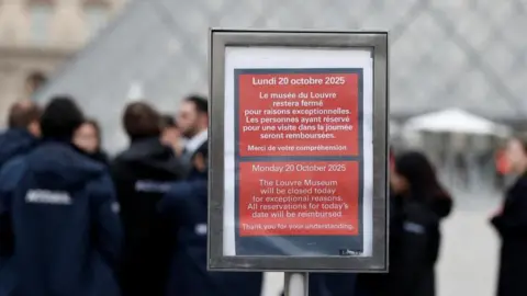 France's Louvre Museum Suffers Major Heist, Authorities Vow to Strengthen Security