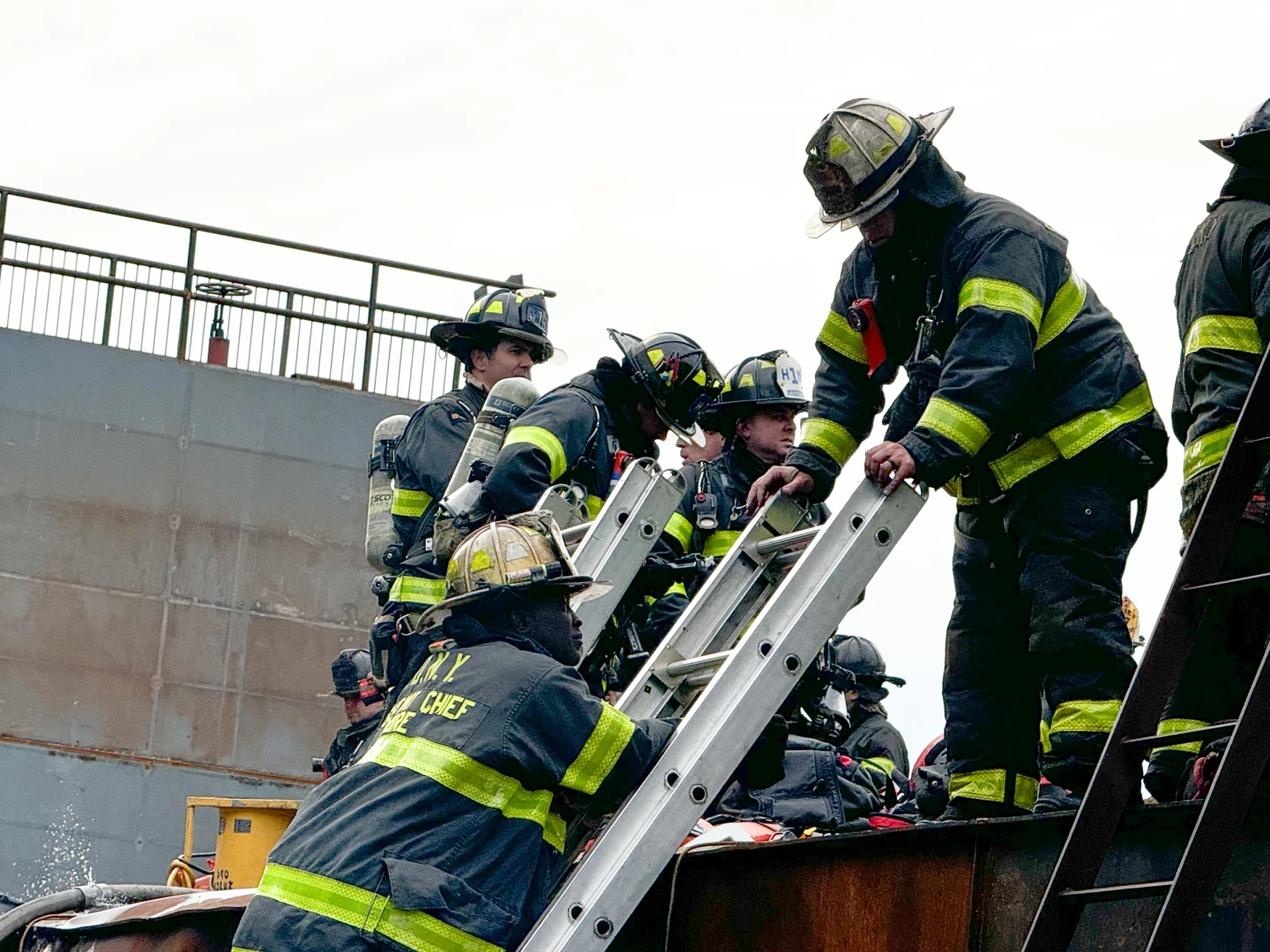 NYC Shipyard Fire and Explosions Kill One, Injure 36 Firefighters