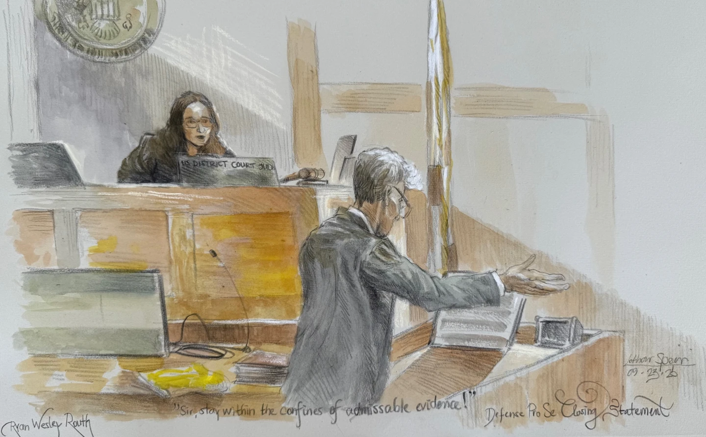 Man Found Guilty of Attempting to Assassinate Trump Tries to Self-Harm in Court