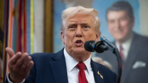 Trump Targets 'Democrat Agencies' Amid Ongoing Government Shutdown.