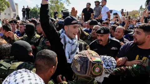 Joyous Reunion as Palestinians Celebrate Freed Detainees