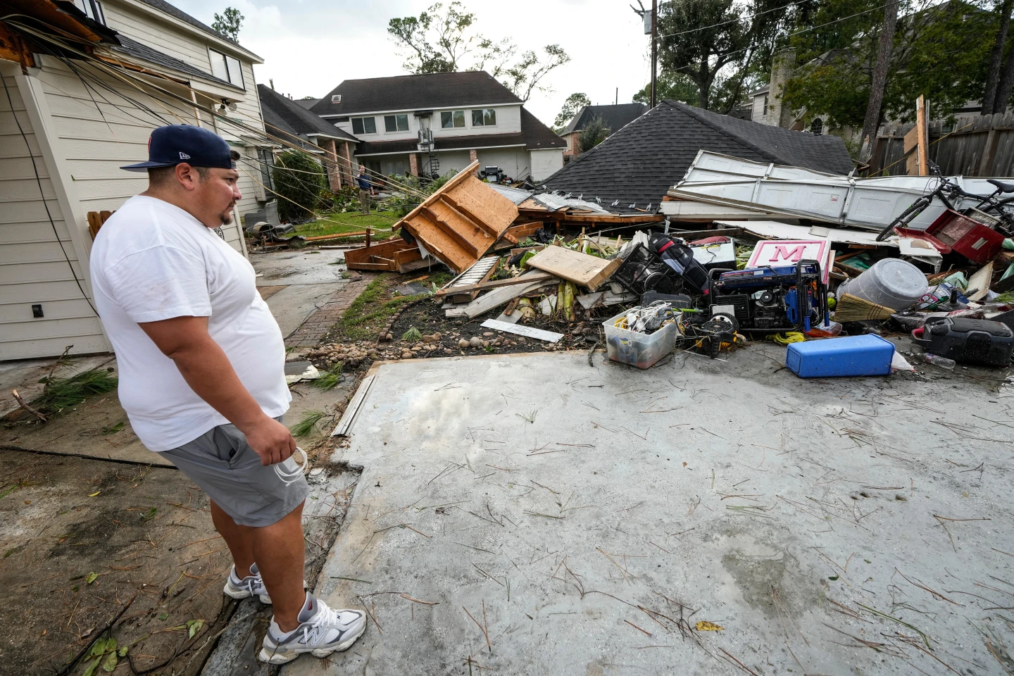 Tornado Strikes Near Houston, Leaving Over 100 Homes Damaged