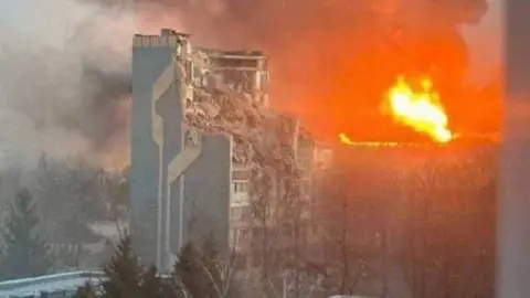 Night of Destruction: Russia's Latest Strikes in Ukraine Leave Nine Dead