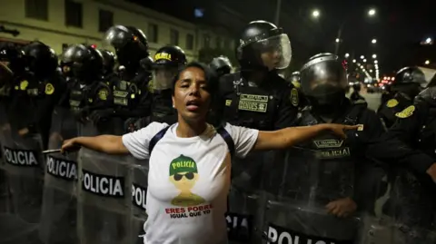 Clashes Erupt in Lima as Young Peruvians Protest Against Government