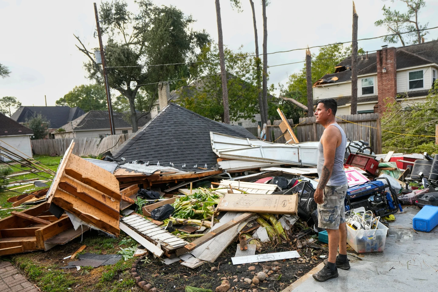 Tornado Strikes North of Houston, Over 100 Homes Damaged