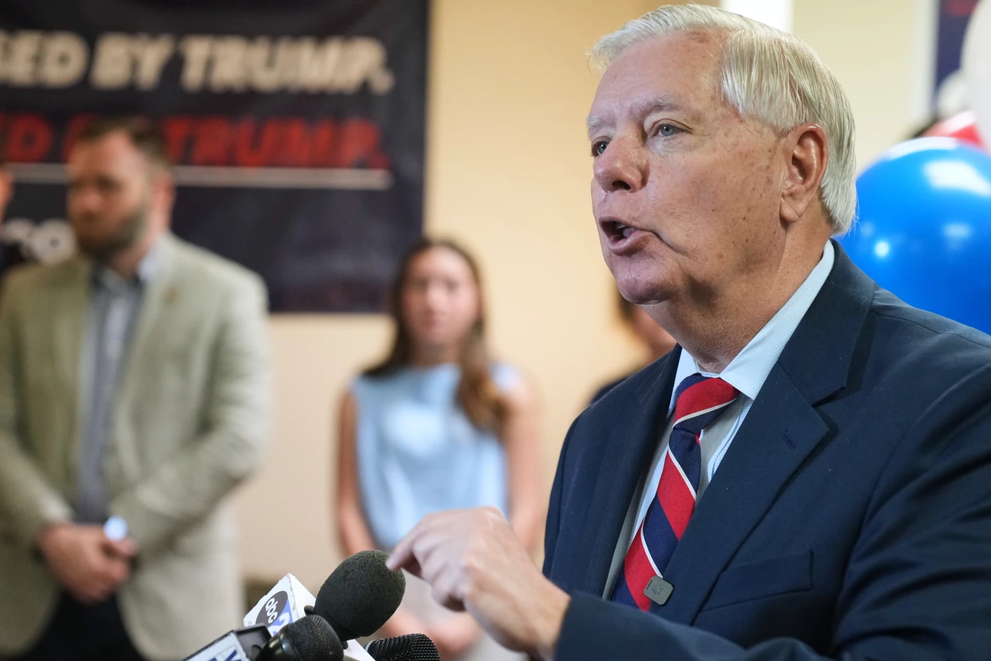 Lindsey Graham Pushes for Continued Military Action Against Iran as Election Looms
