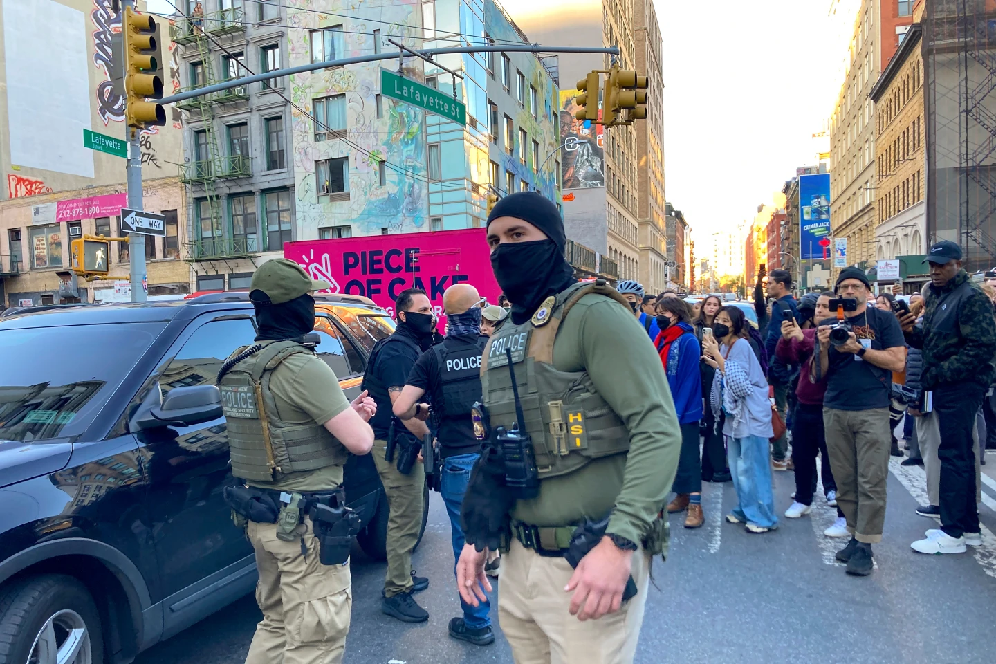Protests Erupt in Manhattan Following Federal Immigration Sweep