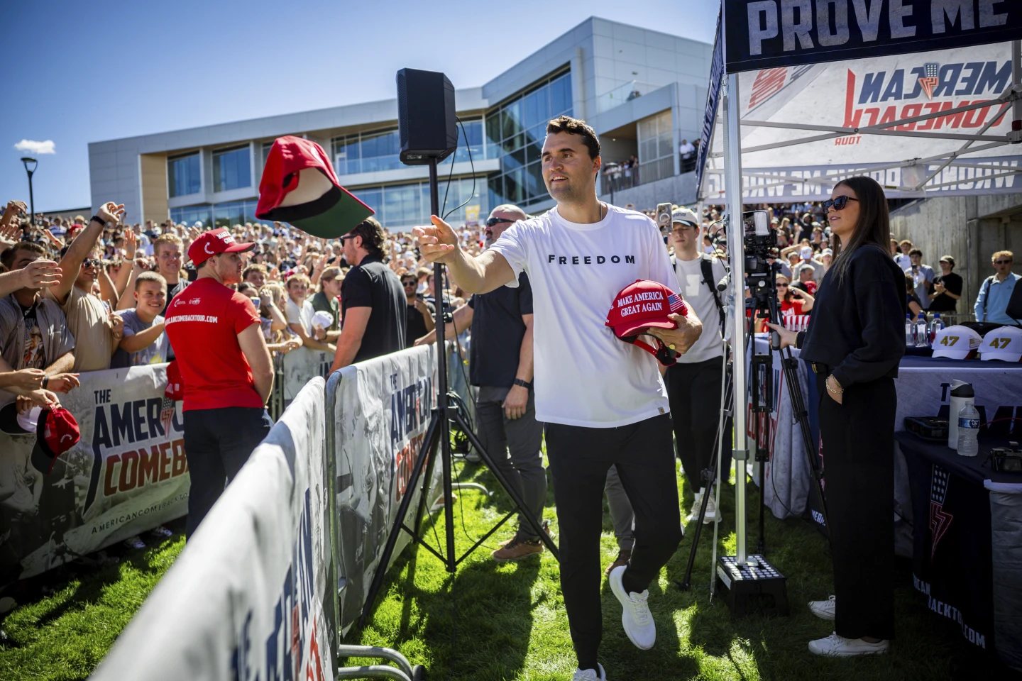 Charlie Kirk, Conservative Activist, Shot Dead at Utah University Event