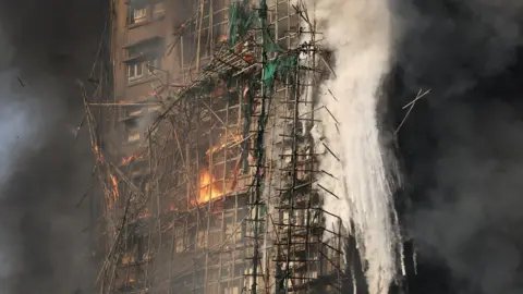 Tragic Fire in Hong Kong High-Rise: Hundreds Missing and Investigation Underway