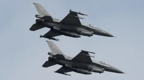 Poland Scrambles Jets as Russia Launches Attacks on Western Ukraine