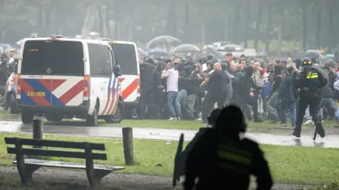 Clashes Erupt in The Hague Amid Anti-Immigration Protests