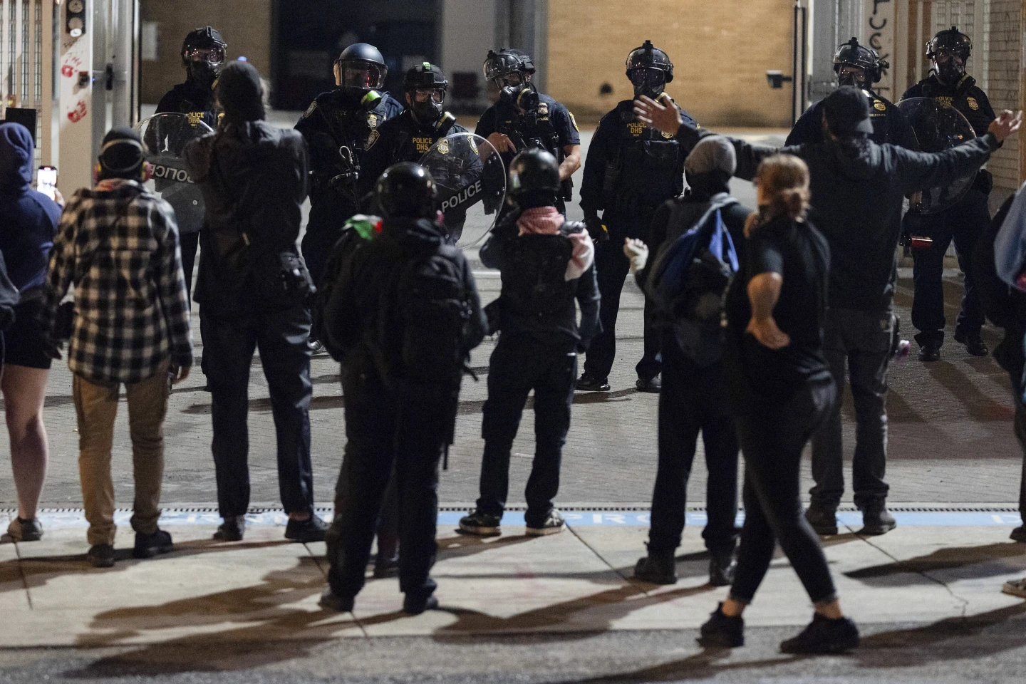 Ongoing Protests Outside ICE Building in Portland Reflect Tensions Over Immigration Policies