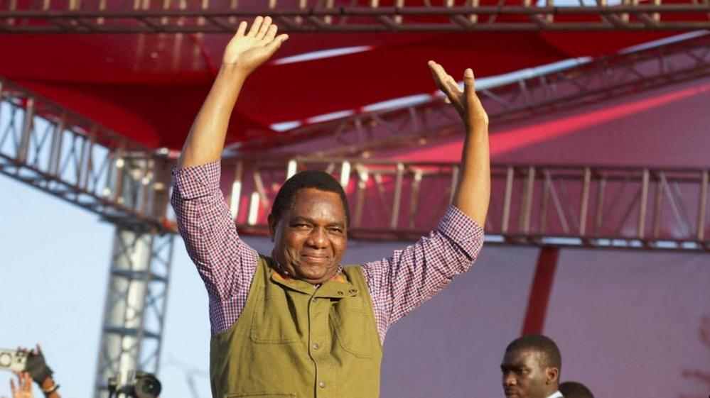 Zambia President Hichilema Set for Second Term Amid Detained Opposition Leader