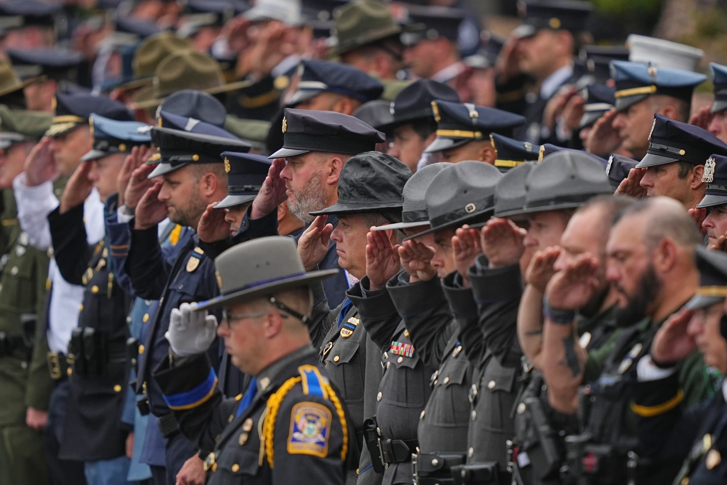 Tributes Paid to Slain Pennsylvania Detectives in Emotional Funeral