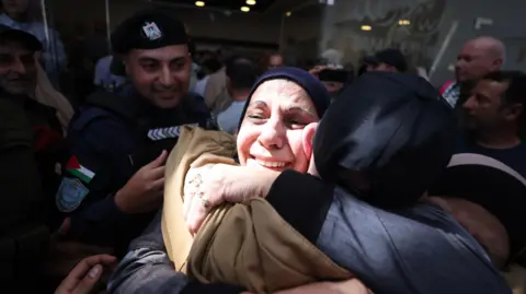 Celebration in Palestine as Freed Prisoners Return Home