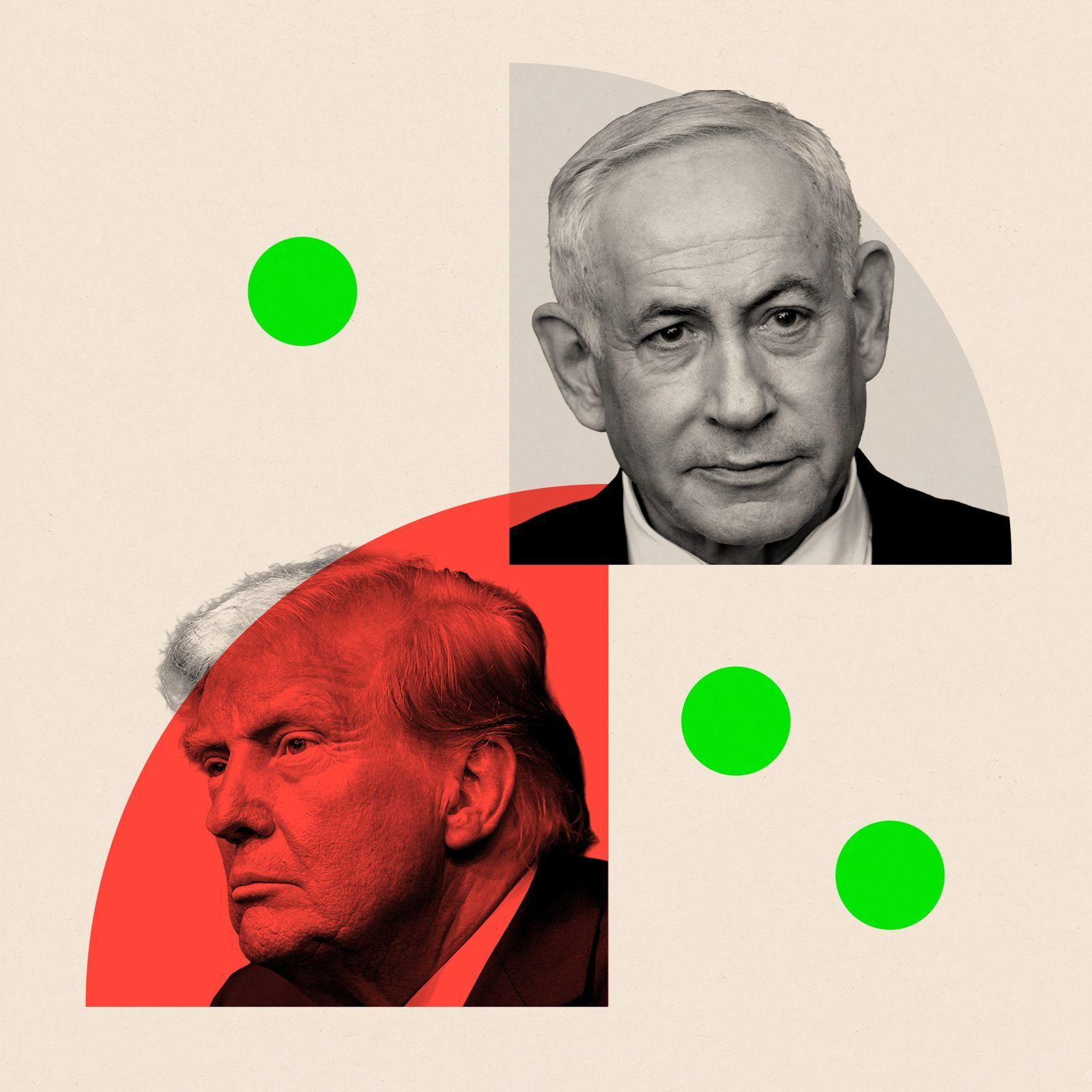 Donald Trump and Benjamin Netanyahu