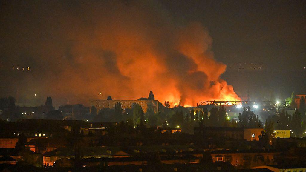Missile Assault on Kyiv Claims One Life, Injures Dozens