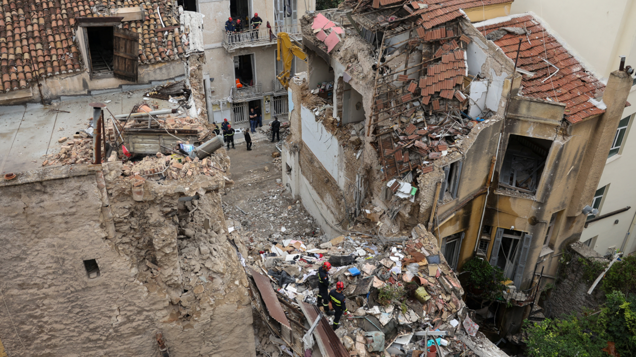 Six Dead in Building Explosion Near Acropolis in Athens