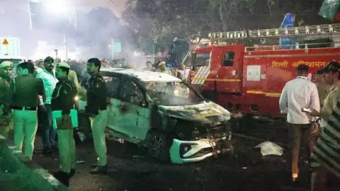 Tragic Car Explosion Near Delhi's Red Fort Claims Eight Lives