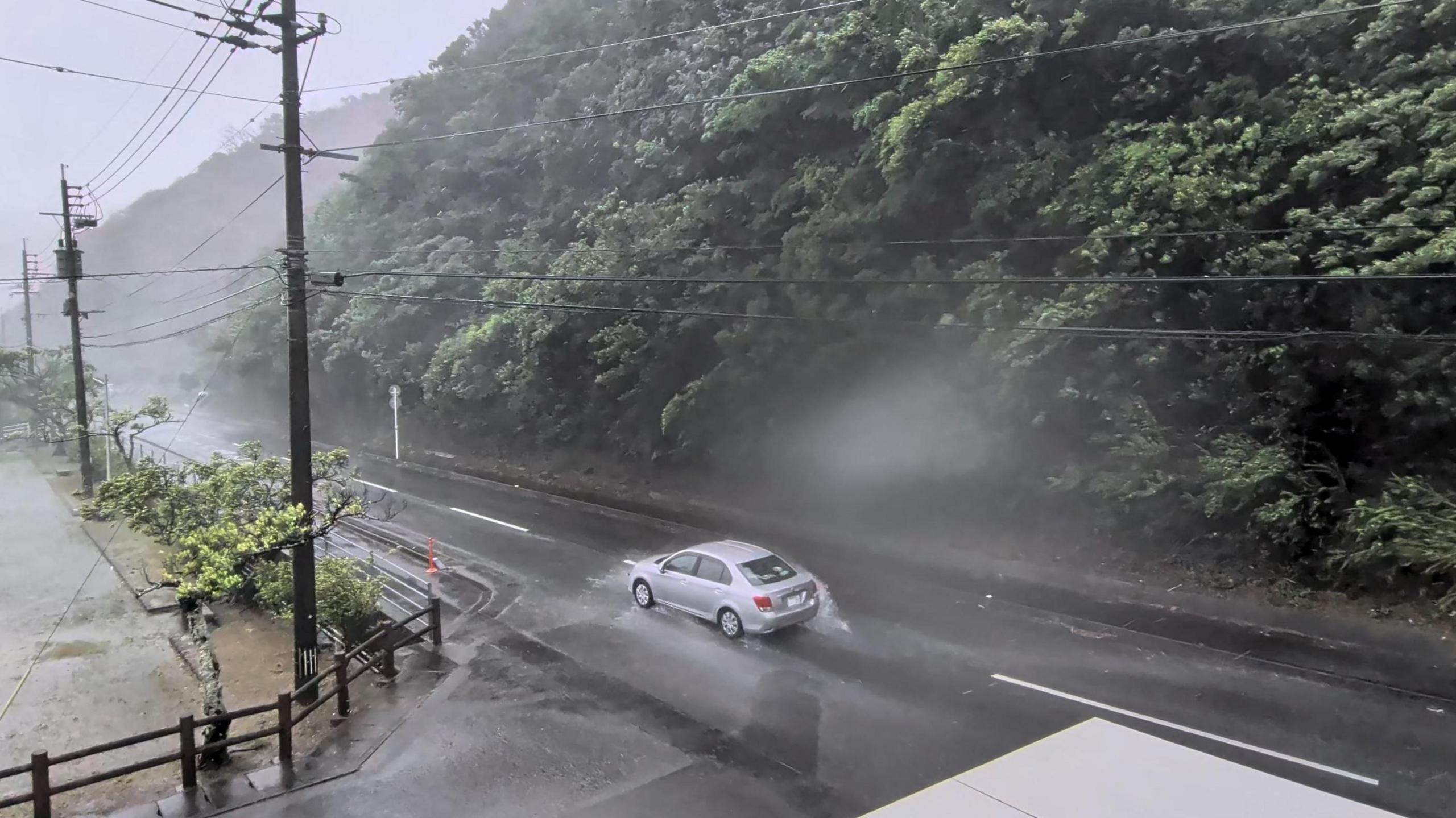 Typhoon Dolphin Delivers Devastation in Okinawa, Heads Toward China