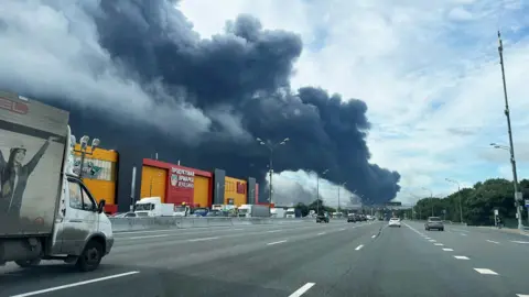 Moscow Shocked as Ukrainian Drone Strikes Hit Oil Refinery, Bringing War to the Capital