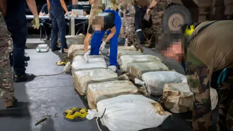 Major Cocaine Bust: French Navy Intercepts Nearly 10 Tonnes Off West African Coast