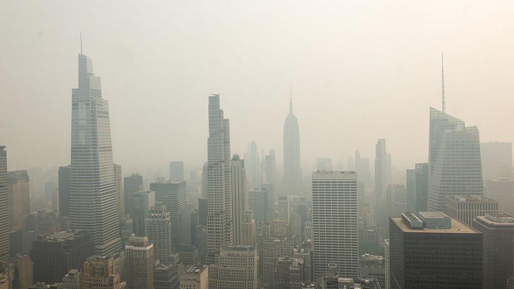 Canada Wildfires Turn Cities into Smoke Curtains, Prompting US Air Quality Alerts