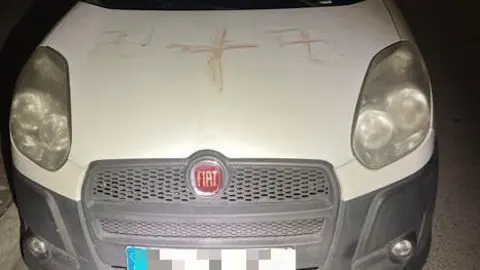 Swastikas Smeared in Blood on Cars in Hanau, Germany