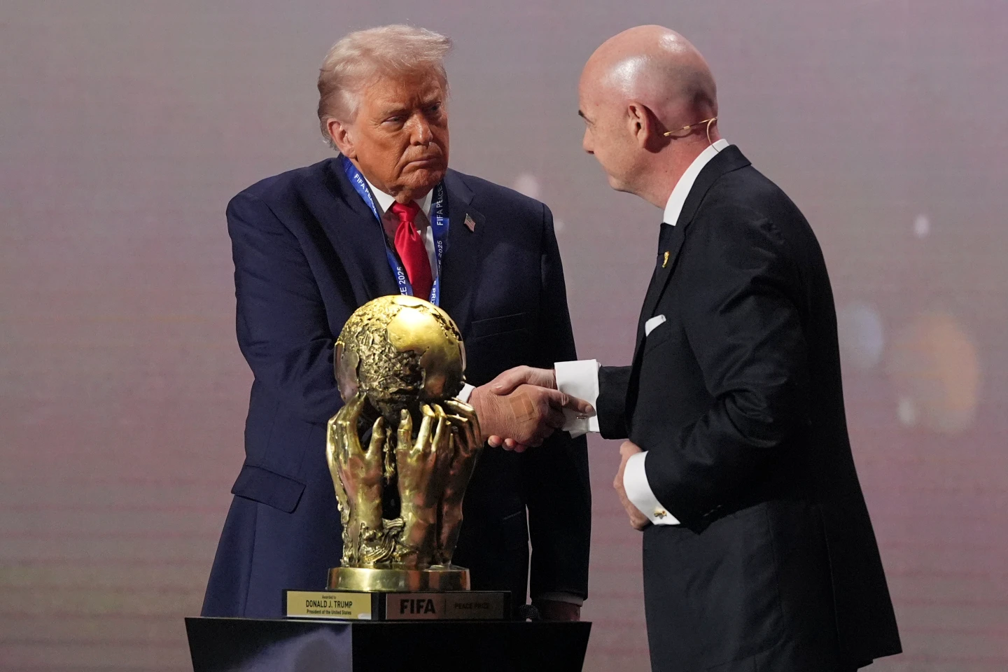 Trump Receives New FIFA Peace Prize at World Cup Draw