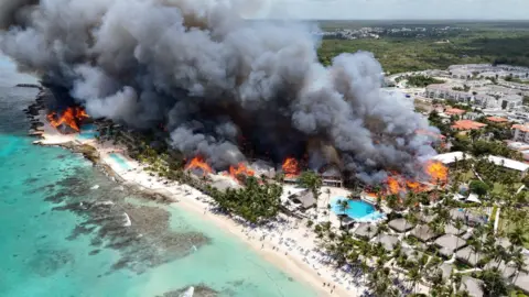 One Italian Tourist Killed as Luxury Resort Fire Engulfs Bayahibe